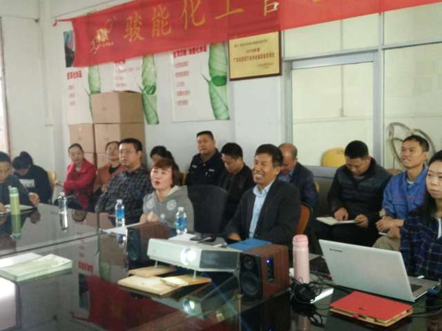 熱烈祝賀駿能化工佛山總部和江門分廠同時啟動精細(xì)化管理變革