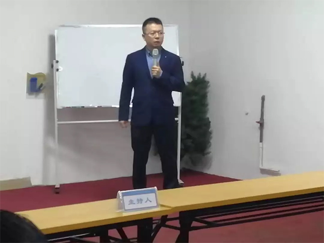 朗歐駐龍鑫源項目經(jīng)理唐斌老師介紹調(diào)研工作安排